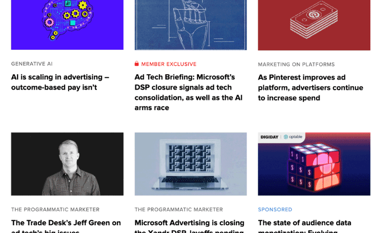 Featured in Digiday