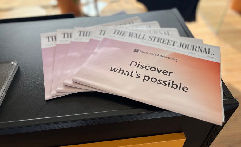 Microsoft Wall Street Journal Cover Wrap